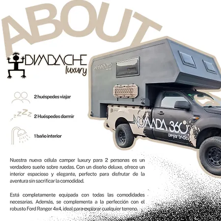 Kemp Celula Camper Luxury 4x4 2 Personas